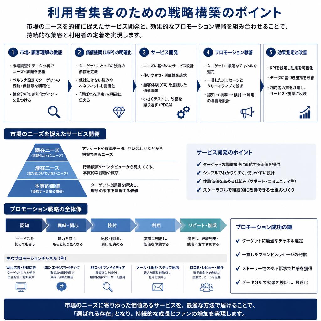持続可能な利用者集客戦略