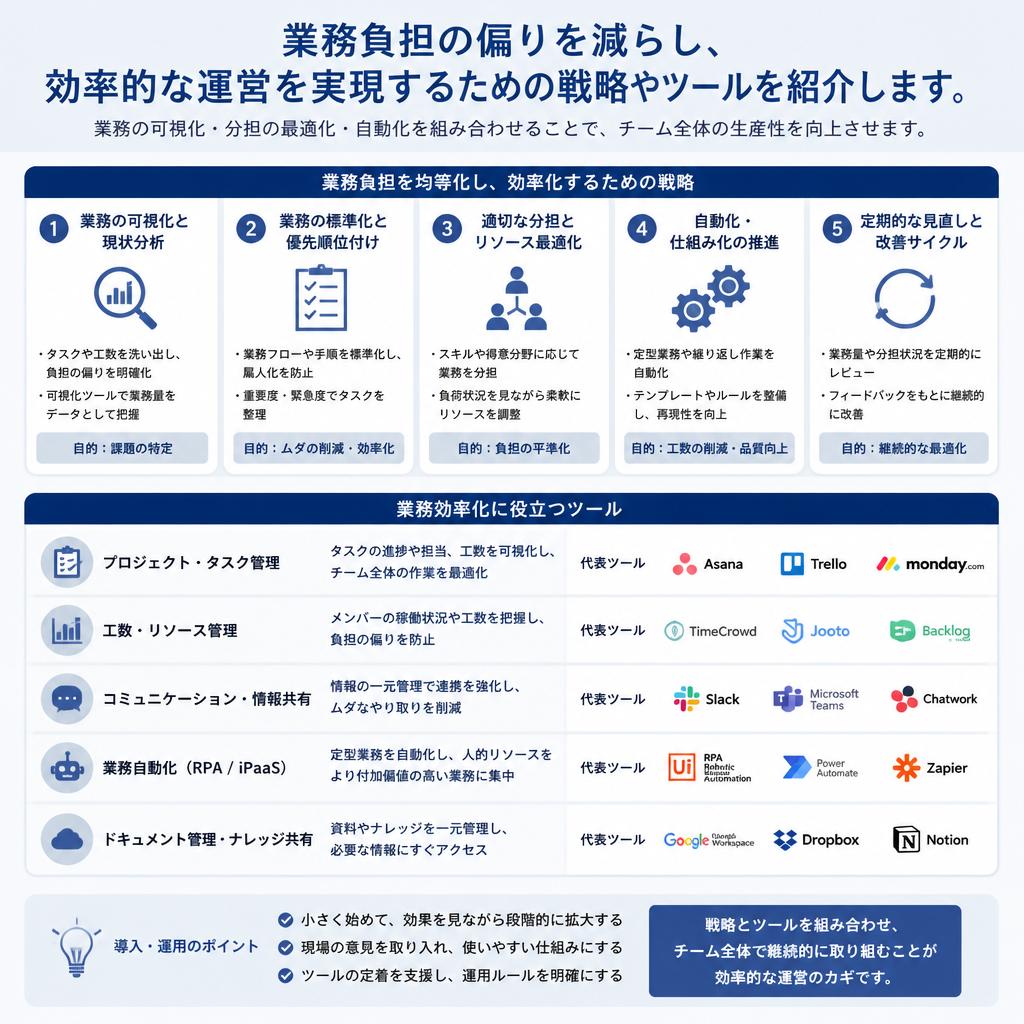 業務効率化のためのアプローチ