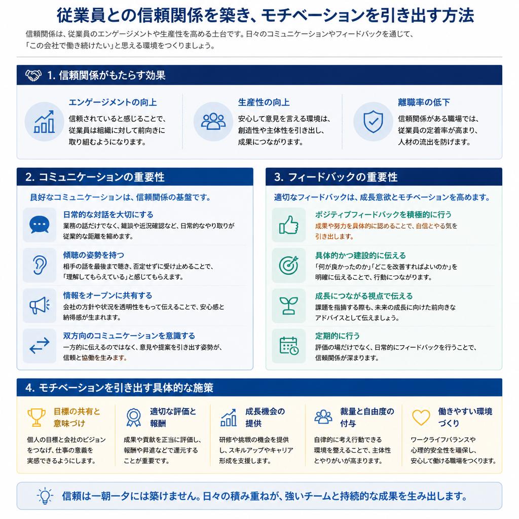 職員エンゲージメントを高める具体的施策