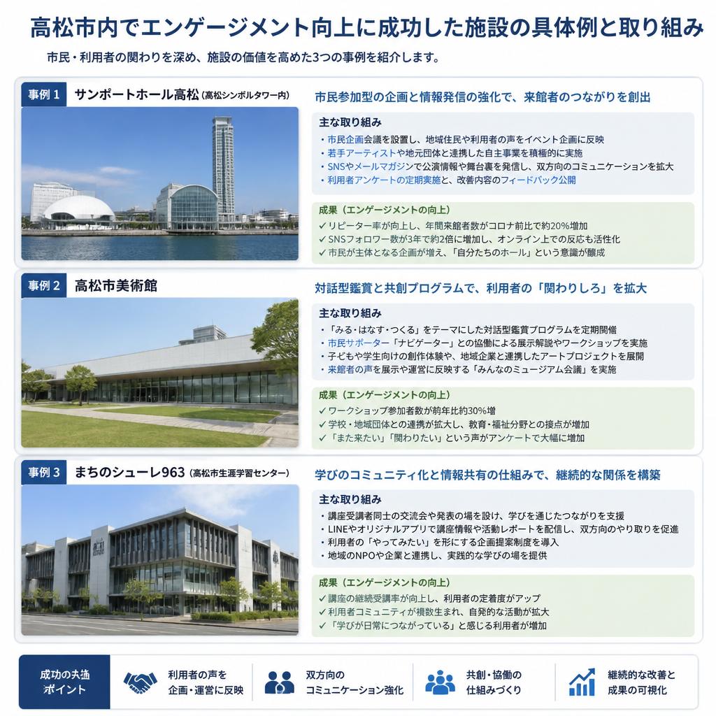 成功事例：高松市内の施設の取り組み